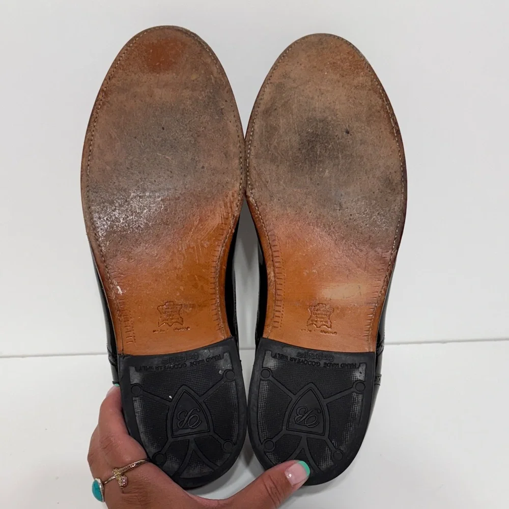 Stacy Baldwin Patent Leather Loafers